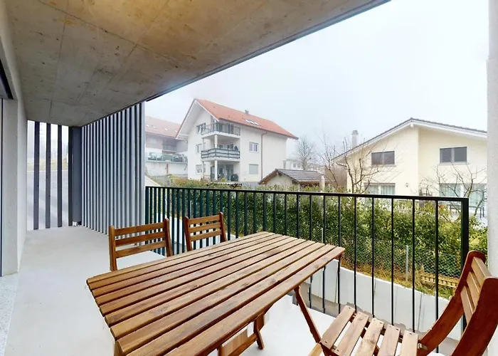 Apartmán At 10min From Payerne, Fully Equipped *